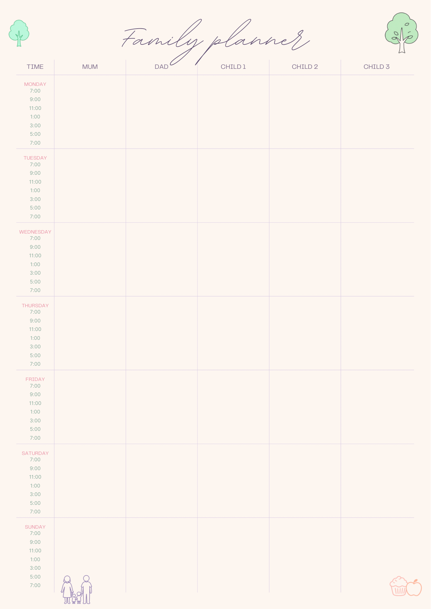 Family planner