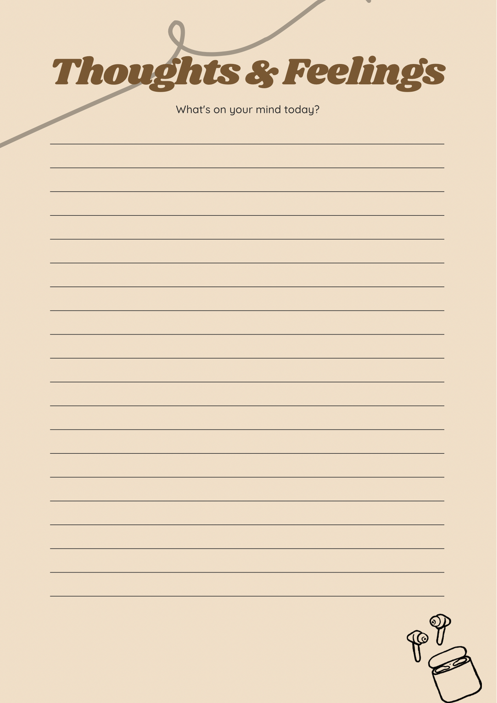 Rustic planner