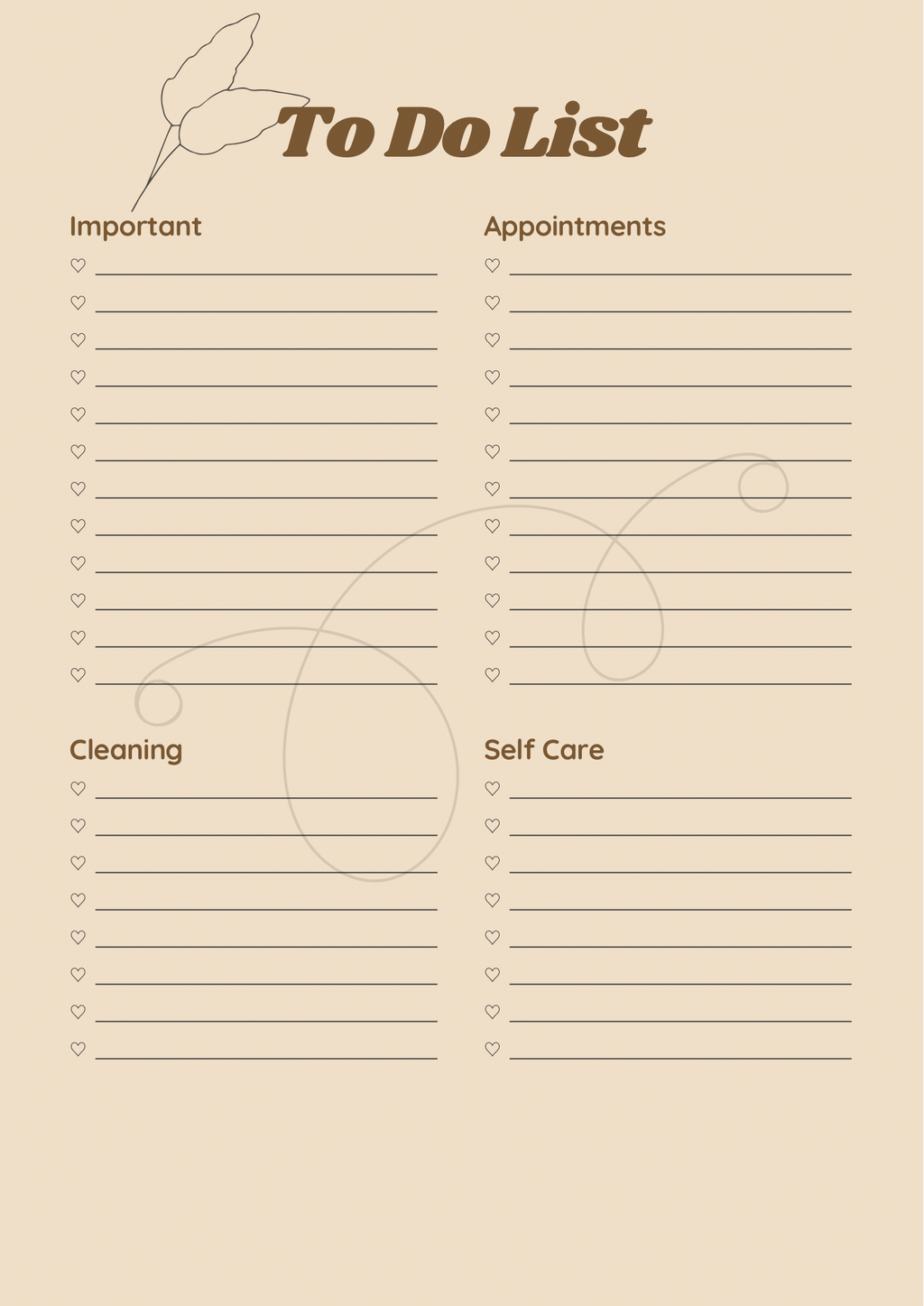 Rustic planner